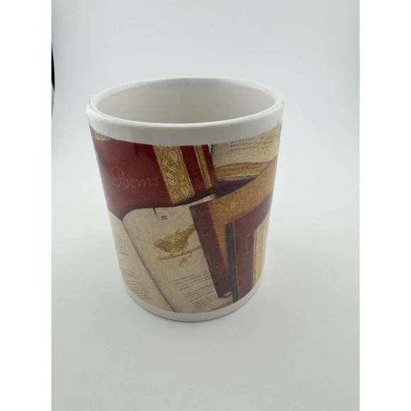 Houston Harvest Coffee Tea Mug  Book Lovers Gift Travels Poems - Picture 4 of 6